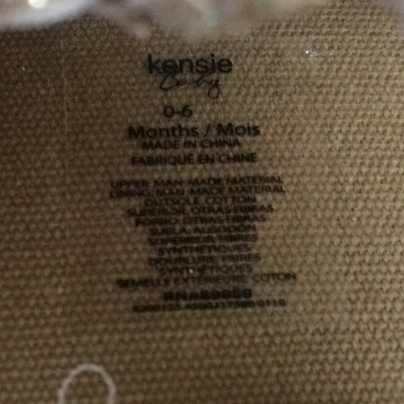 🆕Baby Gold Glitter Tassel Sandals-Kensie 0-6Mths - Picture 4 of 4